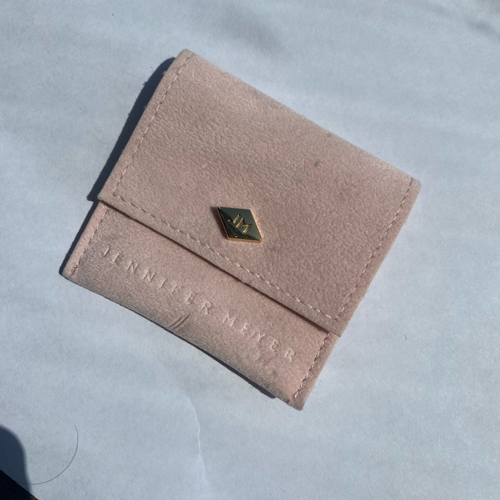 Jennifer Meyer Gold 3 Diamond Necklace - Picture 5 of 6